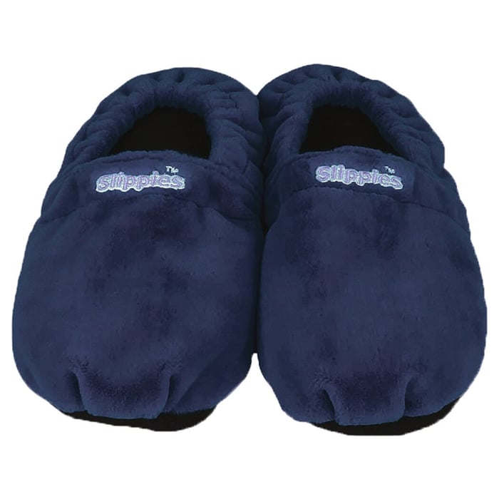 Warmies Slippies Classic dunkelblau Gr. 41-45
