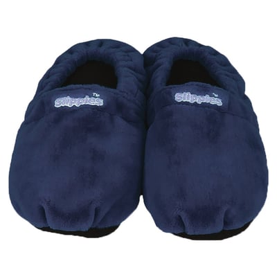 Warmies Slippies Classic dunkelblau Größe 41-45 Produktbild 1