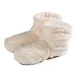 Warmies Slippies Boots Deluxe beige Größe 37-42