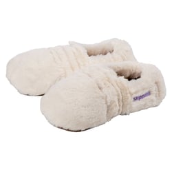 Warmies Slippies Deluxe creme Plush Gr. 36-40
