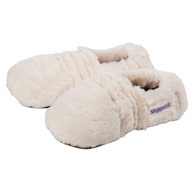 Warmies Slippies Deluxe creme Plush Größe 36-40