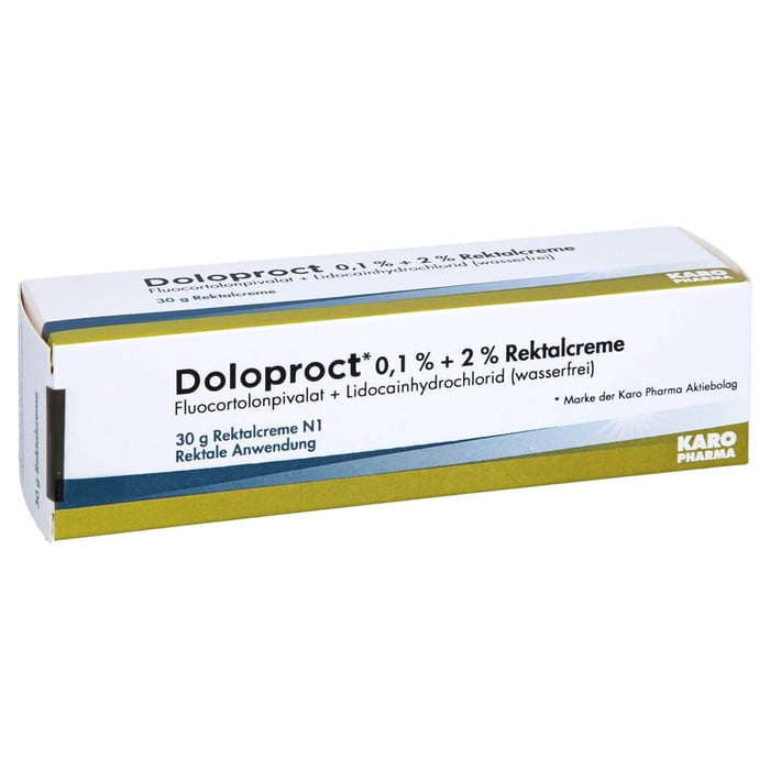 DOLOPROCT 0,1% + 2% Rektalcreme