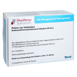 DuoResp Spiromax 320 Mikrogramm/9 Mikrogramm/Dosis