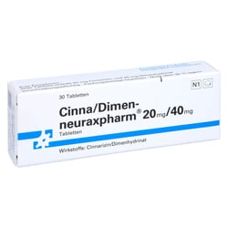 CINNA/DIMEN-neuraxpharm 20 mg/40 mg Tabletten