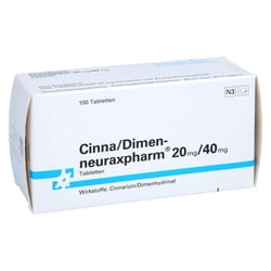 CINNA/DIMEN-neuraxpharm 20 mg/40 mg Tabletten