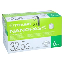 Nanopass 32,5 Pen Kanüle 32,5 G 0,22x6 mm