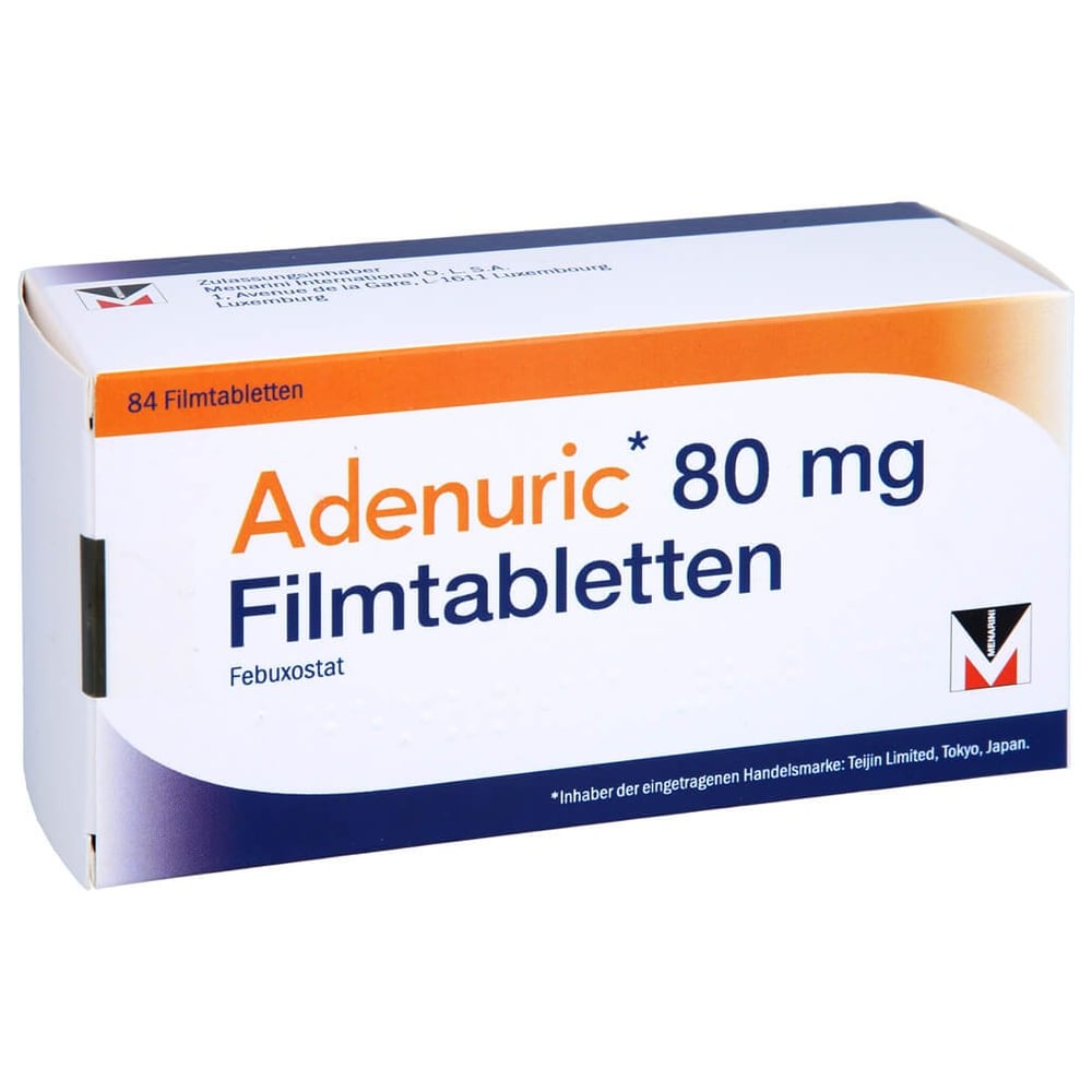 Adenuric 80mg Filmtabletten