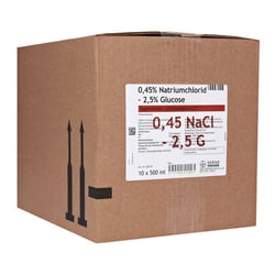 0,45% Natriumchlorid 2,5% Glucose Infusionslsg.