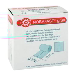 Nobafast Schlauchverband elastisch Gr.2 10 m grün
