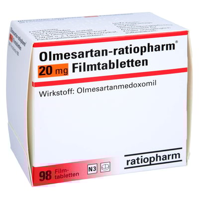Olmesartan-ratiopharm 20 mg