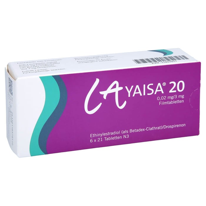 LAYAISA 20 0,02 mg/3 mg Filmtabletten