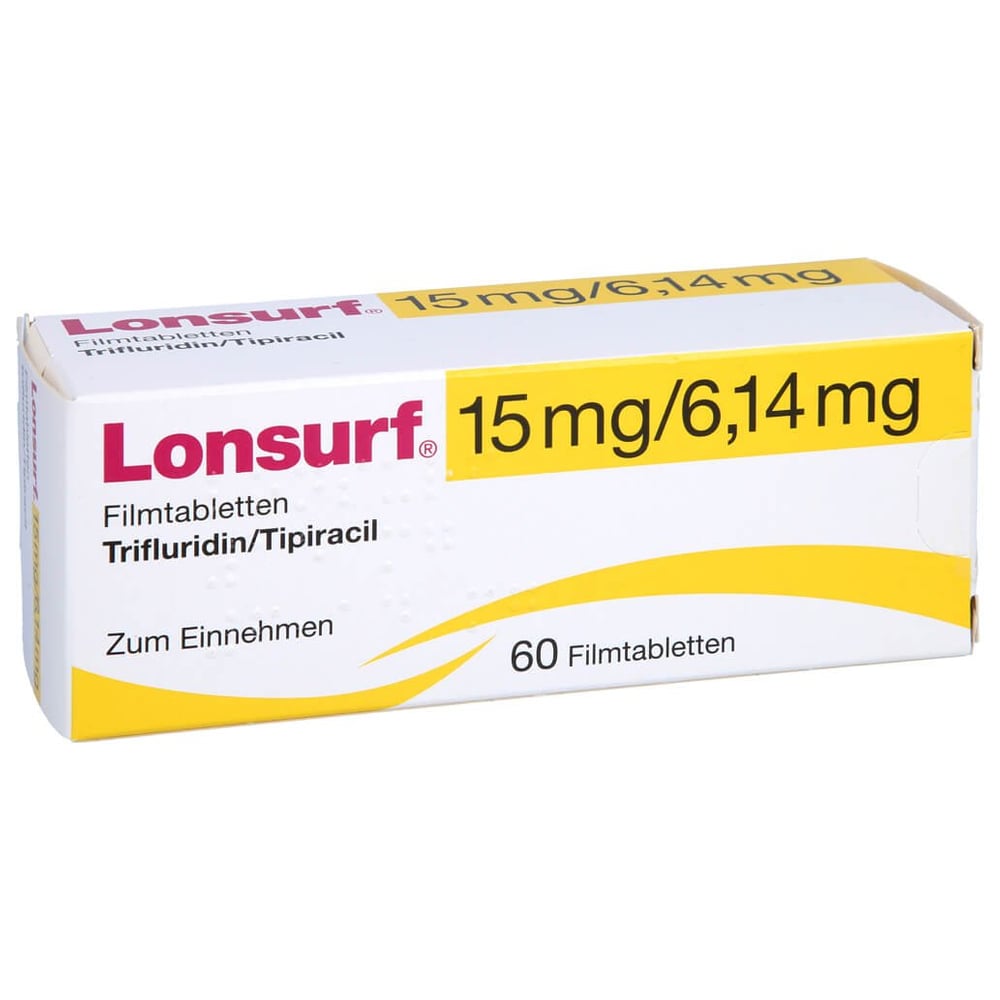 Lonsurf 15 mg/6.14 mg Filmtabletten