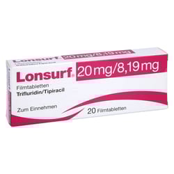 Lonsurf 20 mg/8.19 mg Filmtabletten