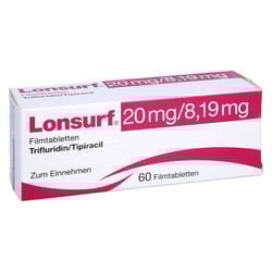 Lonsurf 20 mg/8.19 mg Filmtabletten