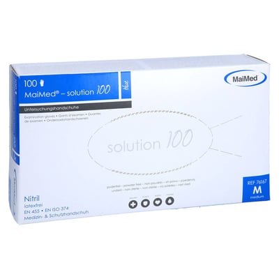 MAIMED-solution100 blue U-Hands.Nitril unst.pf M