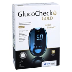 Glucocheck Gold Blutzuckermessgerät Set mmol/l