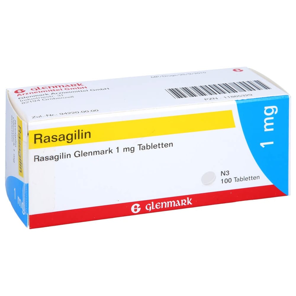 Rasagilin Glenmark 1 mg