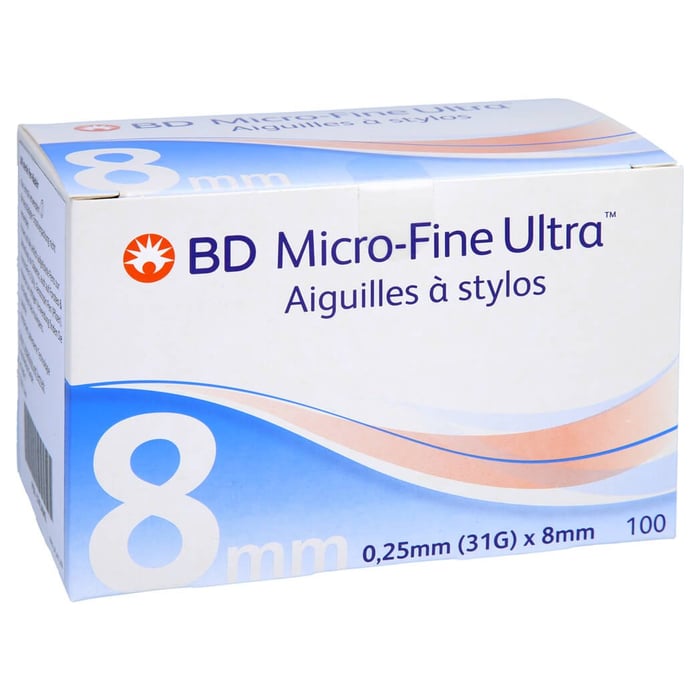 Bd Micro-fine Ultra Pen-Nadeln 0,25x8 mm 31 G