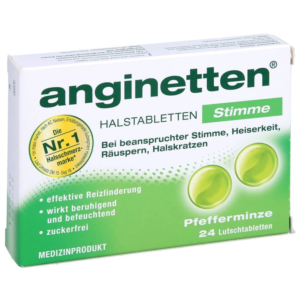 Anginetten Stimme Lutschtabletten