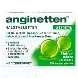 Anginetten Stimme Lutschtabletten