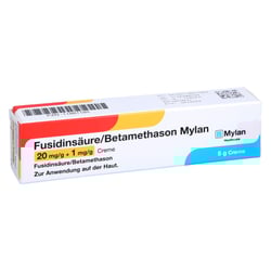FUSIDINSÄURE/BETAMETHASON Mylan 20 mg/g+1 mg/g Cr.