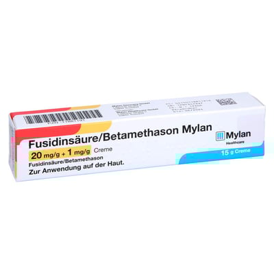 FUSIDINSÄURE/BETAMETHASON Mylan 20 mg/g+1 mg/g Cr.