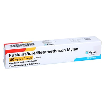 FUSIDINSÄURE/BETAMETHASON Mylan 20 mg/g+1 mg/g Cr.