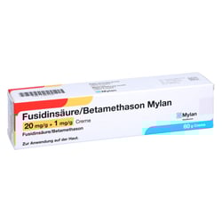 FUSIDINSÄURE/BETAMETHASON Mylan 20 mg/g+1 mg/g Cr.