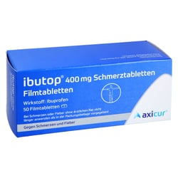Ibutop 400 mg Schmerztabletten