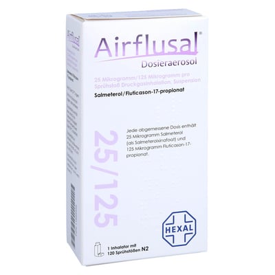 Airflusal 25 Mikrogramm/125 Mikrogramm/Sprühstoß