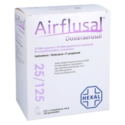 Airflusal 25 Mikrogramm/125 Mikrogramm/Sprühstoß