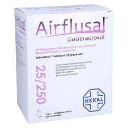 Airflusal 25 Mikrogramm/250 Mikrogramm/Sprühstoß