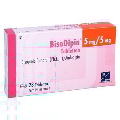 Bisodipin 5mg/5mg Tab