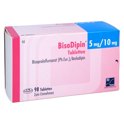 Bisodipin 5 mg/10 mg Tab Produktbild 1