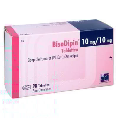 Bisodipin 10mg/10mg Tab
