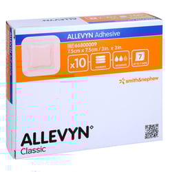 Allevyn Adhesive 7,5x7,5 cm haftende Wundauflage Orifarm