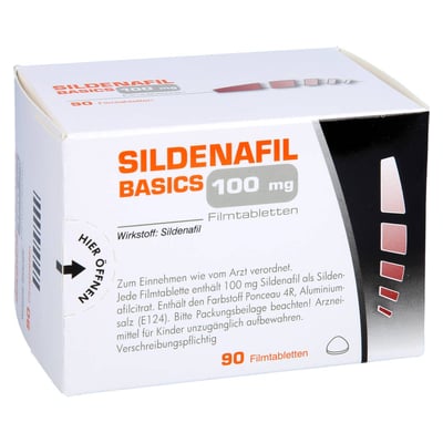 Sildenafil Basics 100 mg Produktbild 1