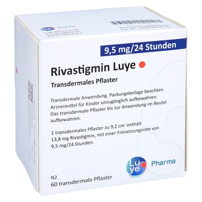 Rivastigmin Luye 9,5 mg/24 Stunden
