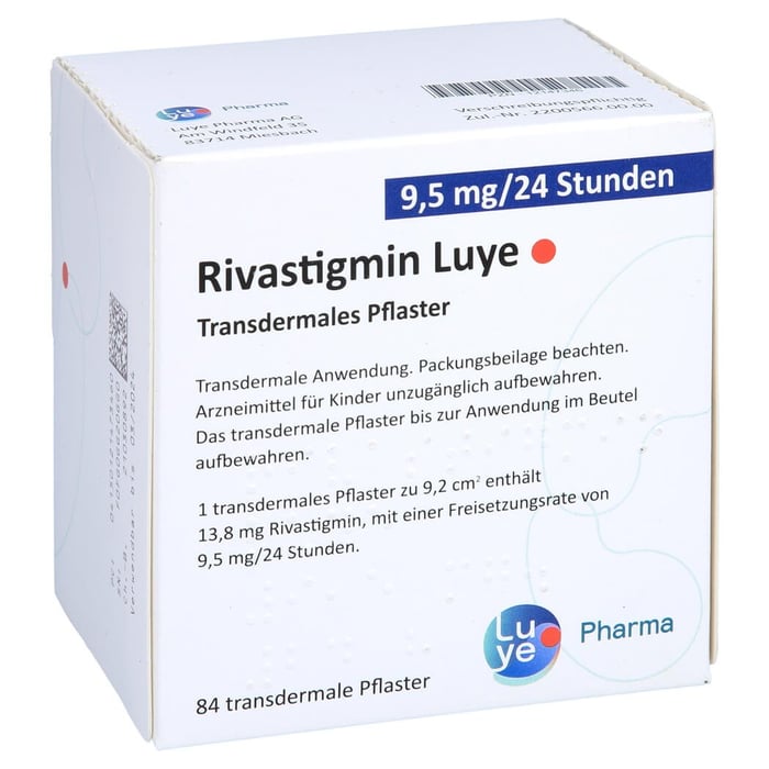 Rivastigmin Luye 9,5mg/24 Stunden
