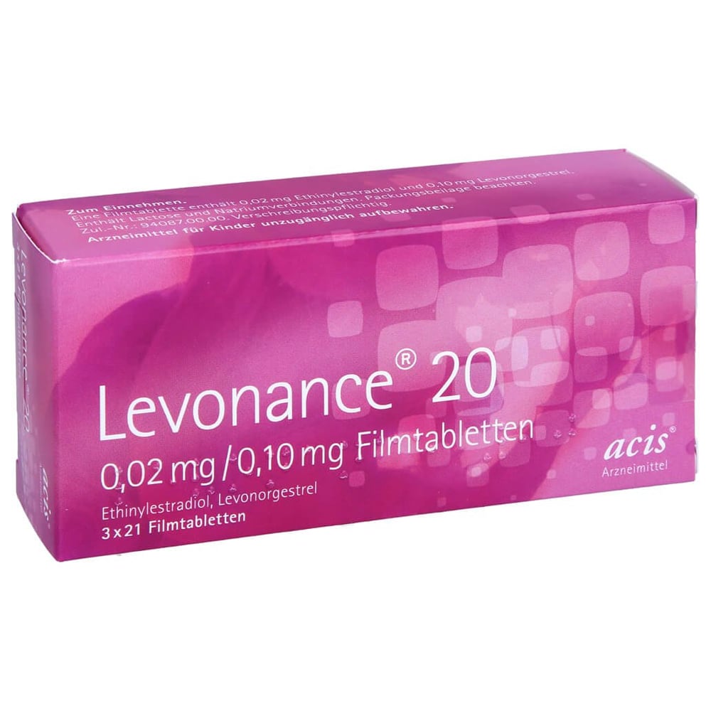 Levonance 20 0,02 mg/0,10 mg