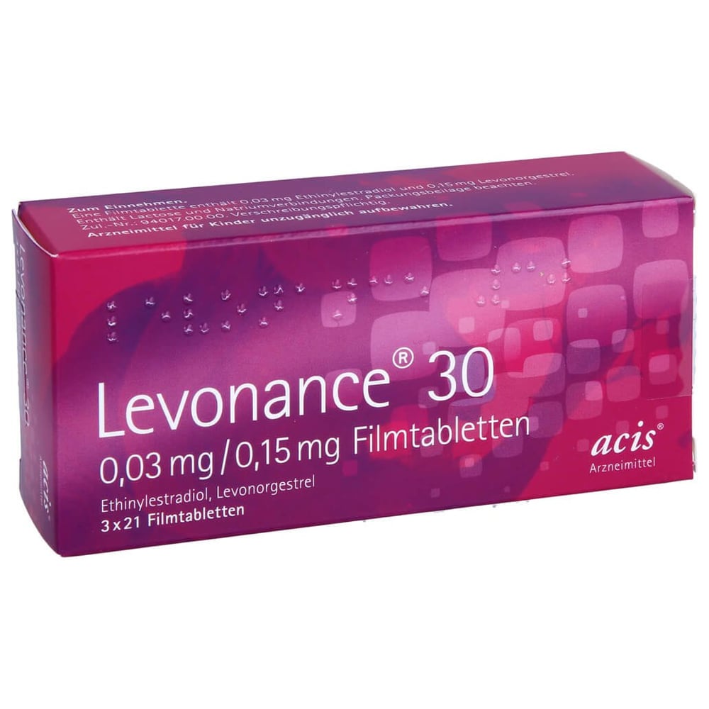 Levonance 30 0,03 mg/0,15 mg