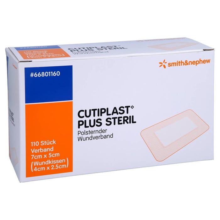 Cutiplast Plus steril 5x7 cm Verband