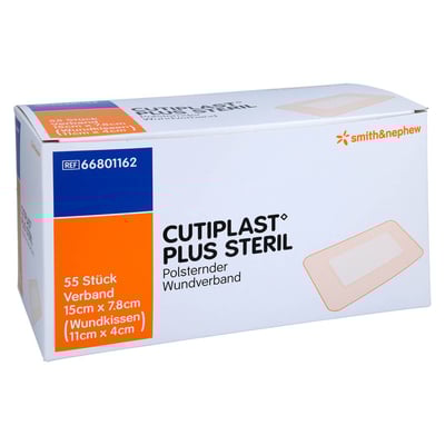 Cutiplast Plus steril 7,8x15 cm Verband Avitamed