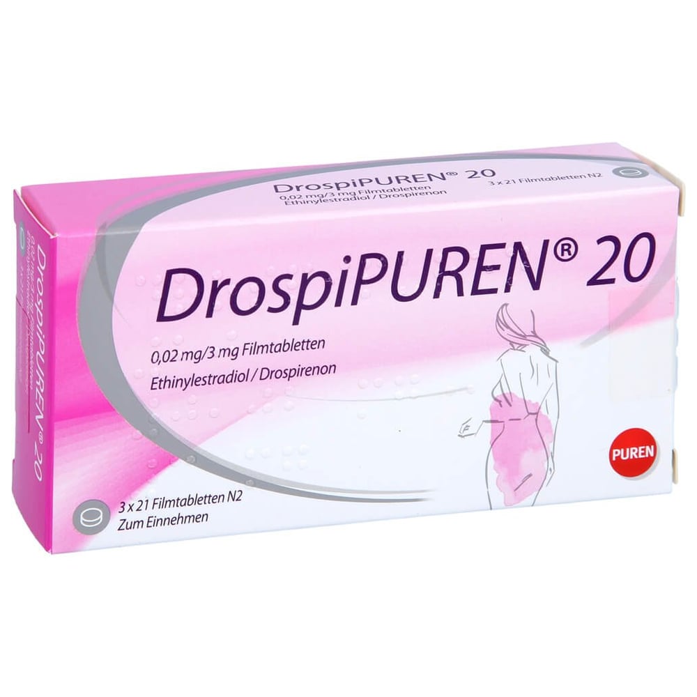 DrospiPUREN 20 0,02 mg/3 mg