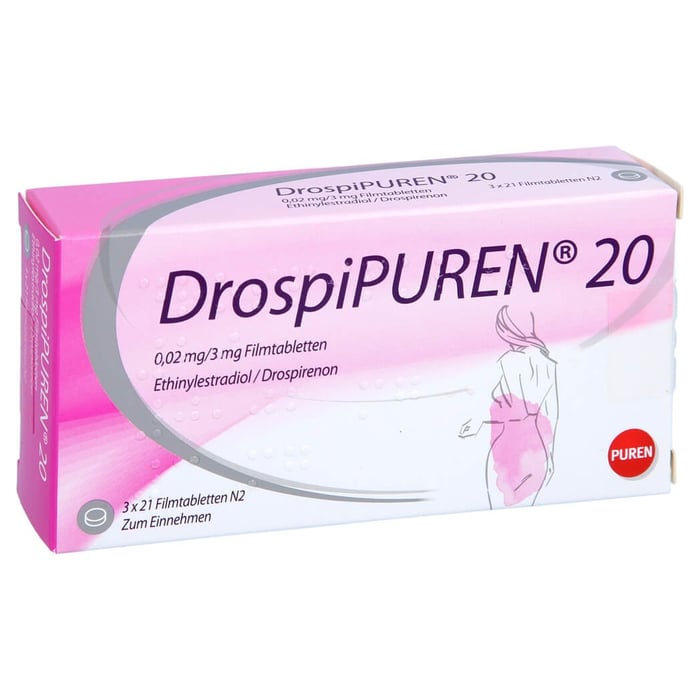 DrospiPUREN 20 0,02mg/3mg