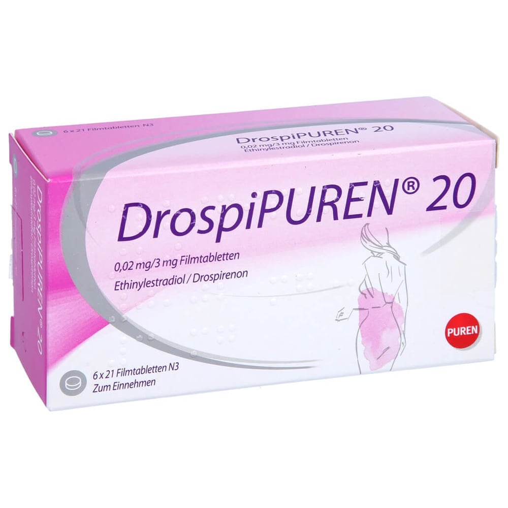 DrospiPUREN 20 0,02 mg/3 mg