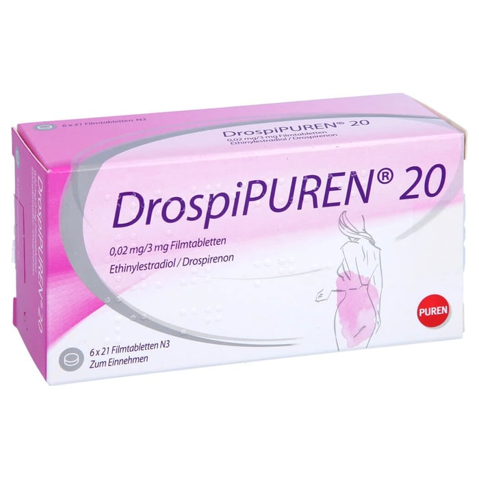 DrospiPUREN 20 0,02mg/3mg