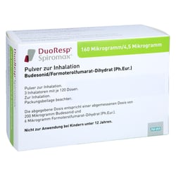 DuoResp Spiromax 160 Mikrogramm/4,5 Mikrogramm/Dosis