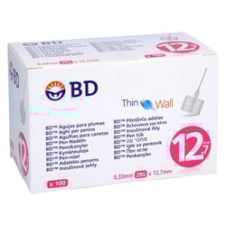 BD Thin Wall Pen-Nadeln 0,33 29 Gx12,7 mm