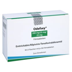 Odefsey 200 mg/25 mg/25 mg